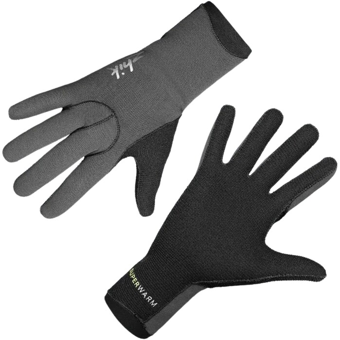 2024 Zhik Hombres Superwarm Performance Guantes De Neopreno GLV-1130 - Dark Grey